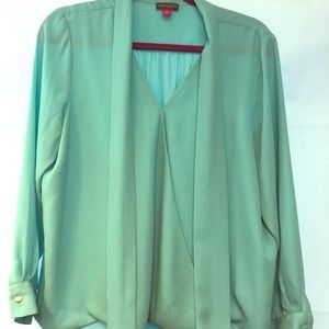 Vince camuto long sleeve blouse